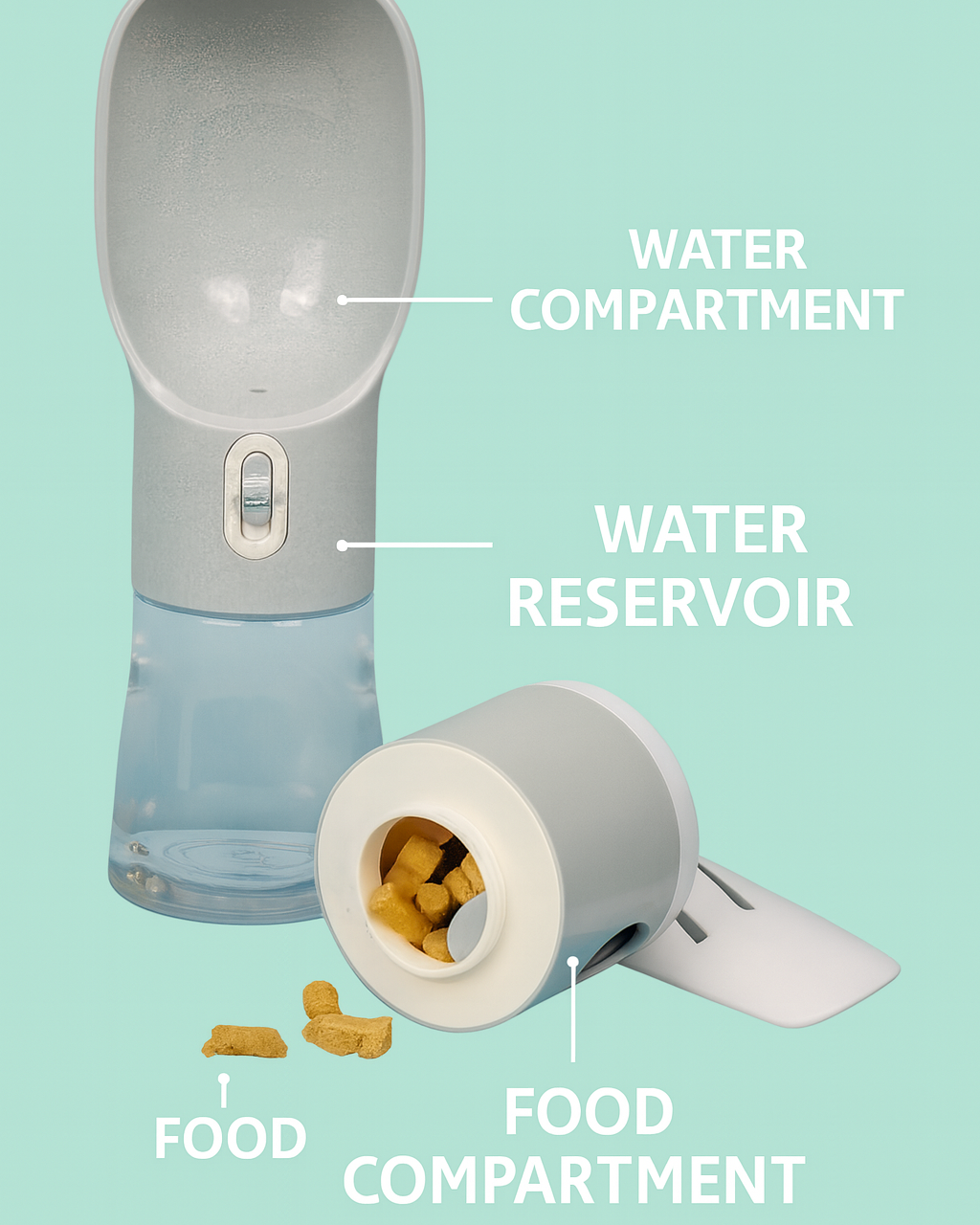 Why Every Pet Owner Needs a 4-in-1 Water Bottle for Walks & Adventures