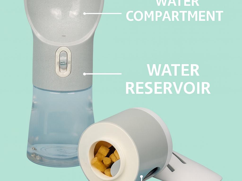 Why Every Pet Owner Needs a 4-in-1 Water Bottle for Walks & Adventures
